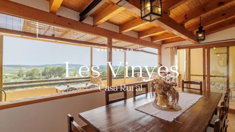 Casa Les Vinyes · Casa rural entre viñedos